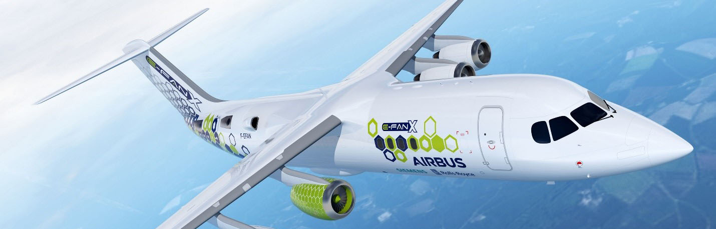Airbus E-Fan X Airplane