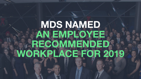 MDS is named an Employee Recommended Workplace for 2019