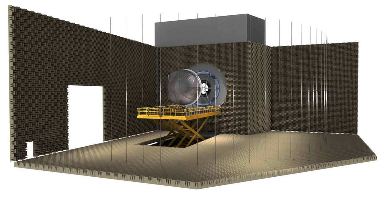 Fan Test Facility (Anechoic Chamber)